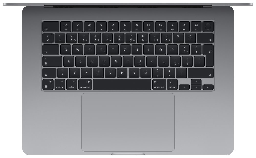 Apple MacBook Air 15'' M3 chip with 8-core CPU and 10-core GPU, 16GB RAM, 512GB SSD - Space Grey