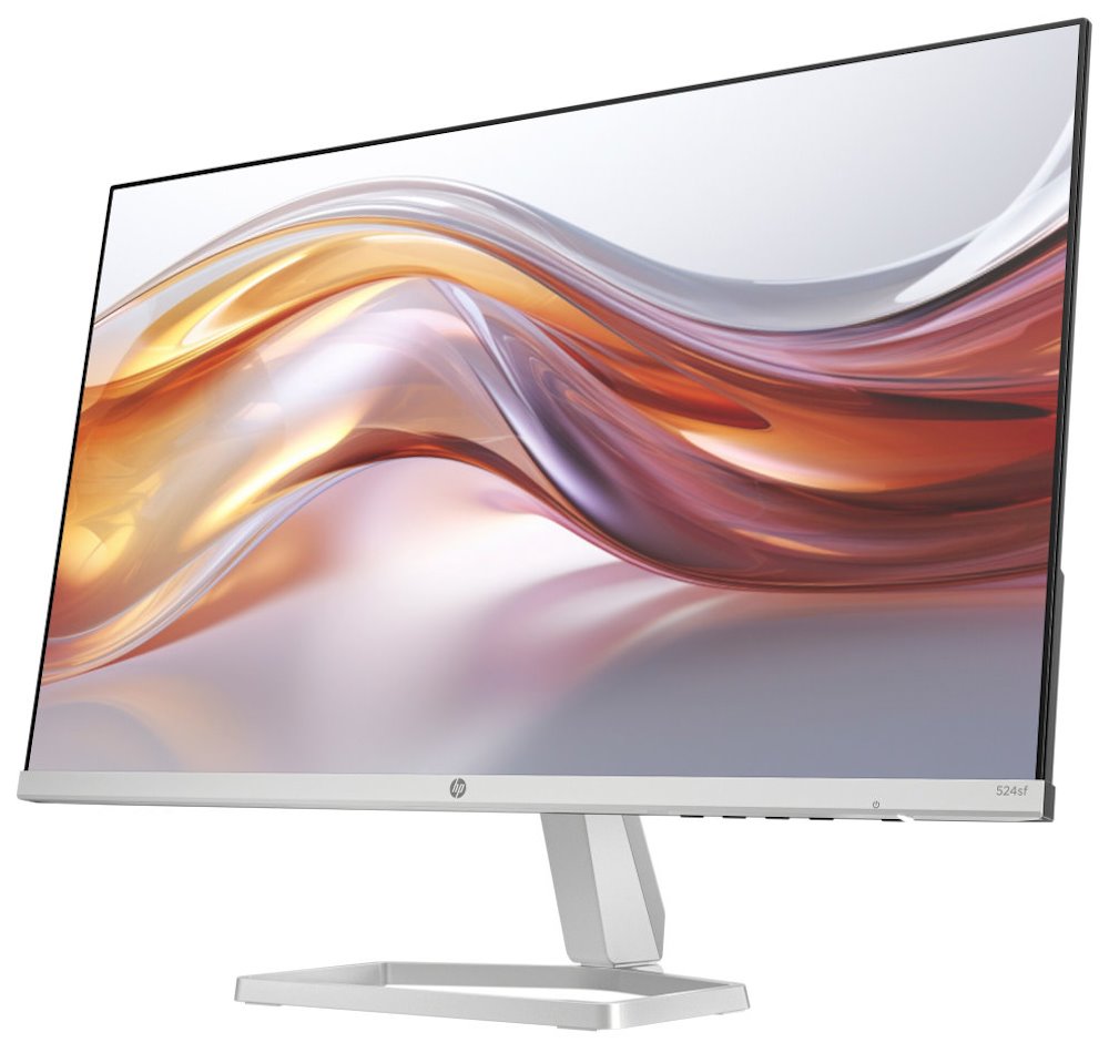 HP 524sf/ 23,8"/ 1920x1080/ IPS/ 5ms/ 300 cd/m2/ 1500:1/  VGA/ HDMI/ černo-stříbrný