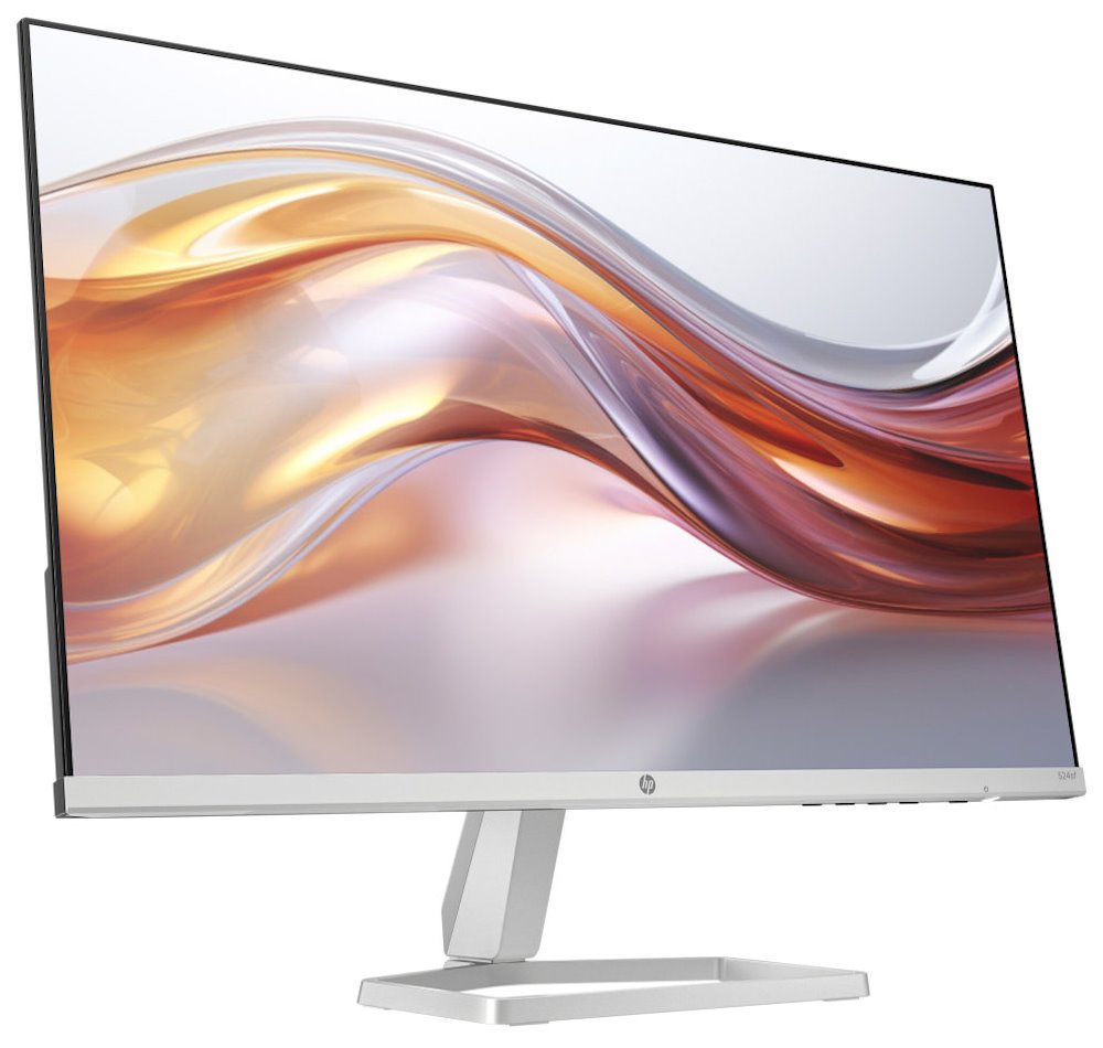 HP 524sf/ 23,8"/ 1920x1080/ IPS/ 5ms/ 300 cd/m2/ 1500:1/  VGA/ HDMI/ černo-stříbrný