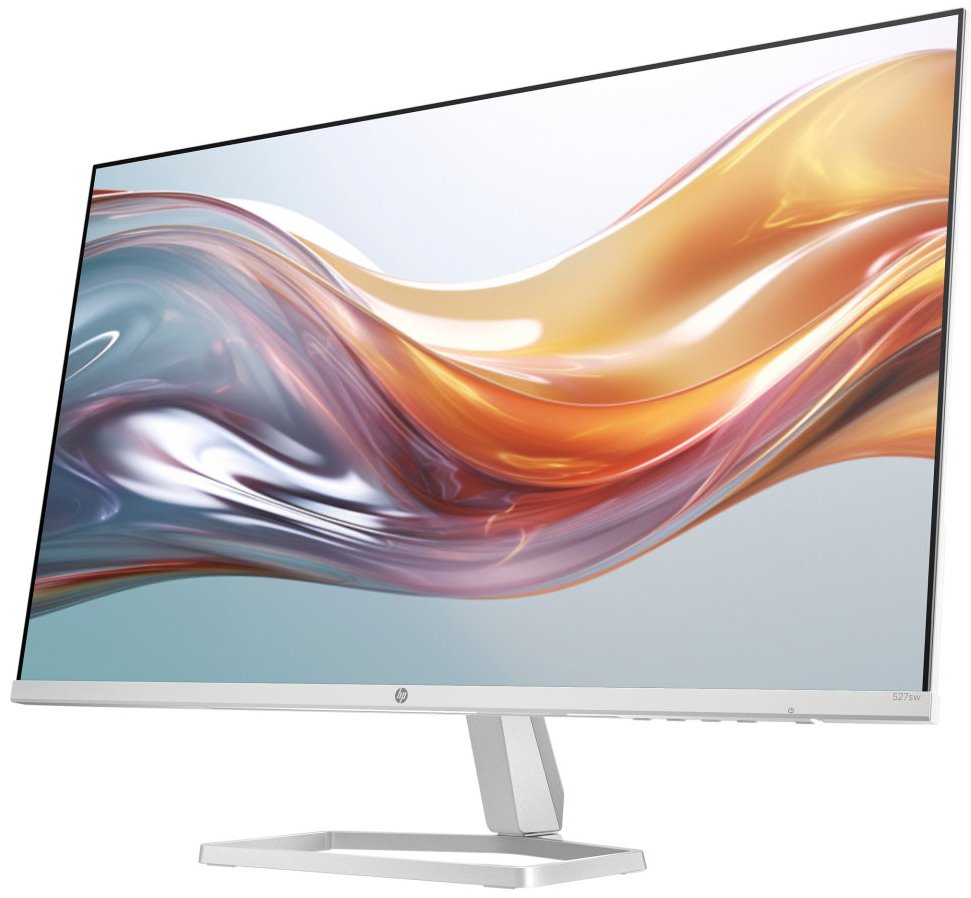 HP 527sw/ 27"/ 1920x1080/ IPS/ 5ms/ 300 cd/m2/ 1500:1/  VGA/ HDMI/ bílo-stříbrný