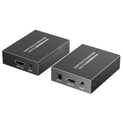 XtendLan CAT6 HDMI extender, vysílač+přijímač, 40m 4k/2k/1080p po jednom CAT6 kabelu, POC, přenos IR a USB (KVM)