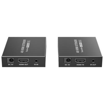XtendLan CAT6 HDMI extender, vysílač+přijímač, 40m 4k/2k/1080p po jednom CAT6 kabelu, POC, přenos IR