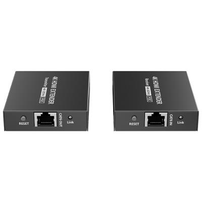 XtendLan CAT6 HDMI extender, vysílač+přijímač, 40m 4k/2k/1080p po jednom CAT6 kabelu, POC, přenos IR