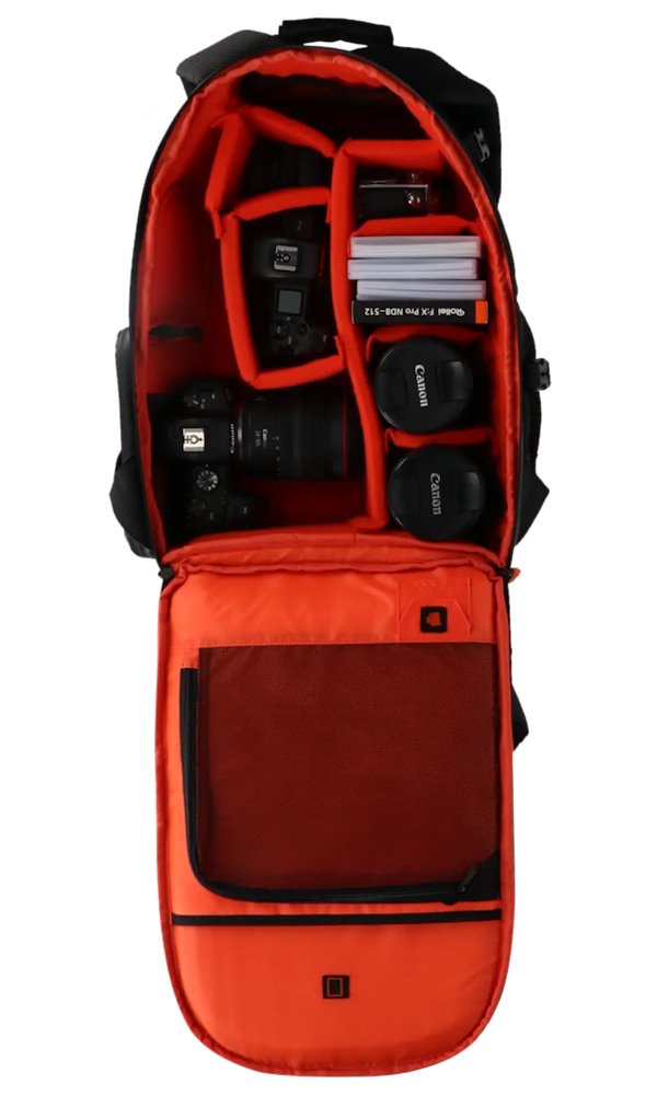 Rollei Fotoliner Ocean M/ batoh na zrcadlovku/ Černý