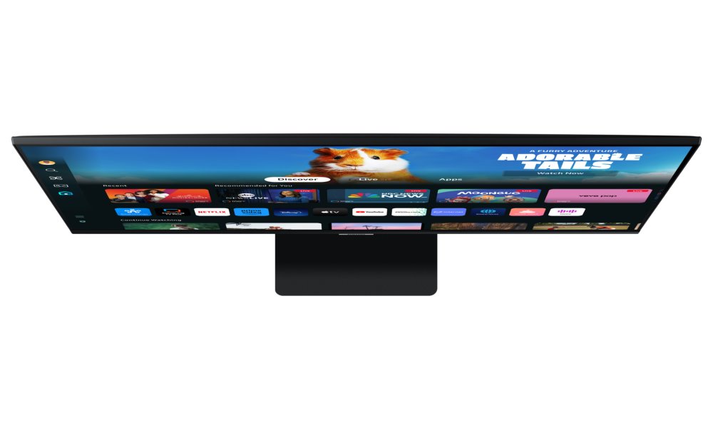 Samsung Smart Monitor M5 27" / M50D / FullHD 1920x1080 / 16:9 / VA / 4ms / 60Hz / HDMI/USB/WiFi/BT/VESA/Repro