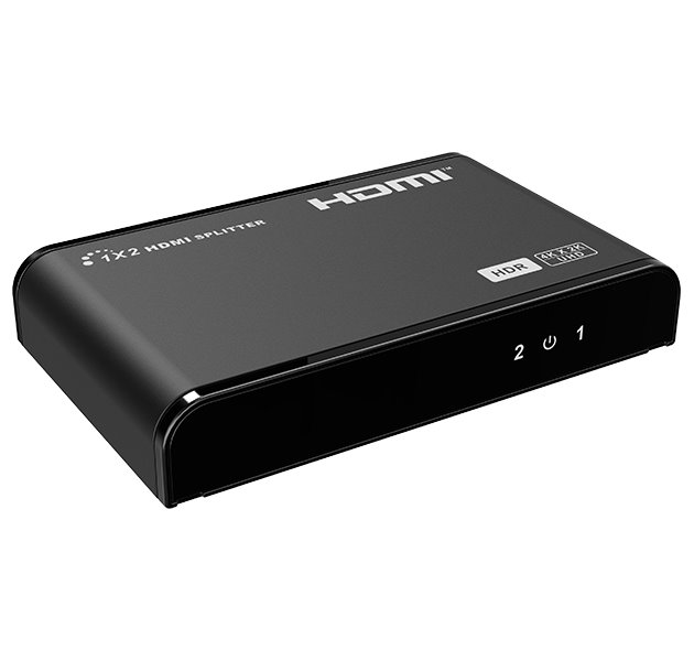 XtendLan HDMI distribucní rozbocovac, 1 vstup / 2 výstupy, 4k@60Hz