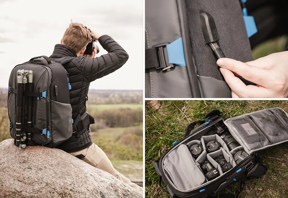 Rollei Fotoliner Ocean PRO/ batoh na zrcadlovku/ Černý