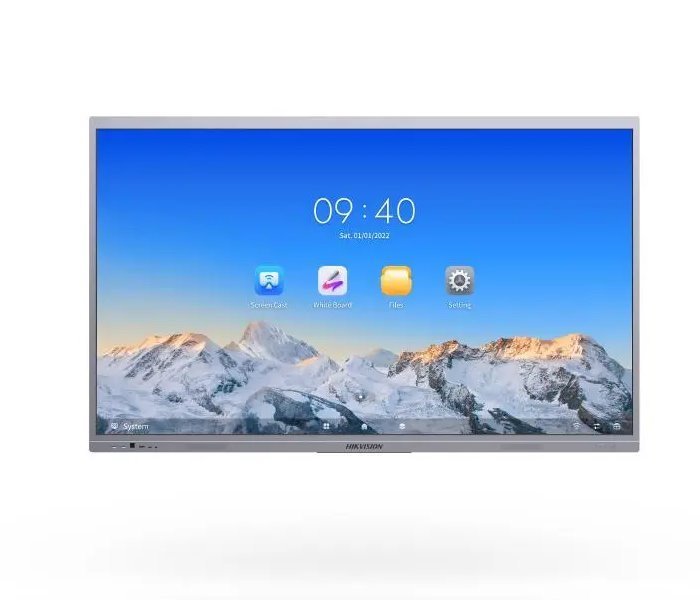 HIKVISION interaktivní dotykový panel 75", 4K, 45points touch ,Android 12 OTA to Android 13, 8+128GB Google apps (EDLA )