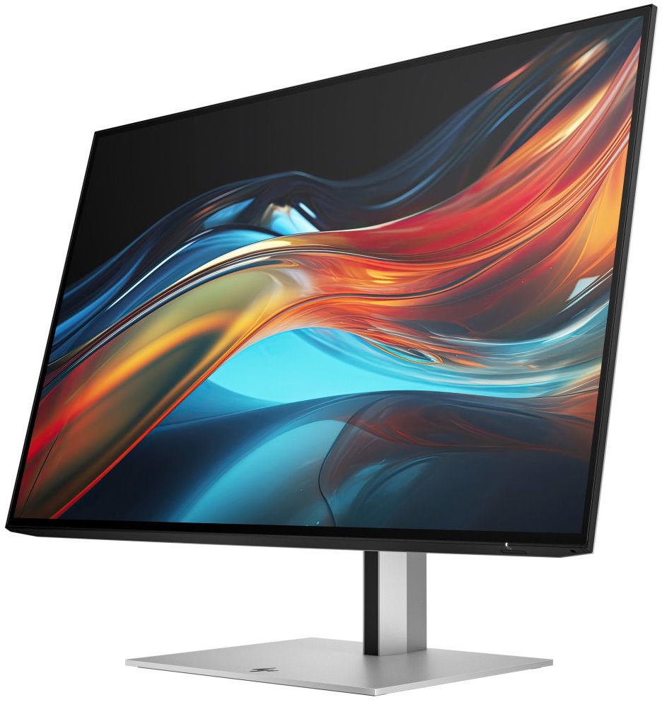 HP 724pu/ 24"/ 1920x1200/ IPS/ 5ms/ 350 cd/m2/ 1500:1/  HDMI/ USB/ DP/ LAN/ VESA/ PIVOT/ černo-stříbrný