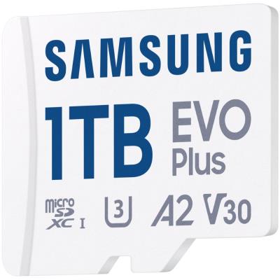 SAMSUNG EVO Plus 2024 MicroSDXC 1TB + SD Adaptér / CL10 UHS-I U3 / A2 / V30