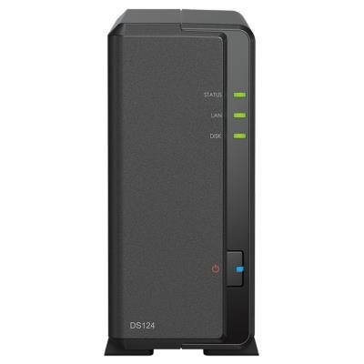 Synology DS124   1x SATA, 1GB RAM, 2x USB 3.0, 1x GbE