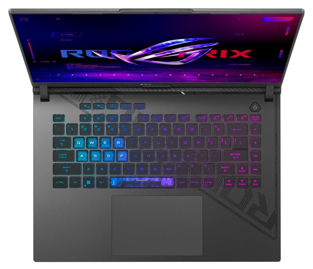 ASUS ROG Strix G16/ i7-13650HX/ 16GB/ 1TB/ RTX 4060 8GB/ 16"WQXGA,matný,240Hz/ W11H/ šedý