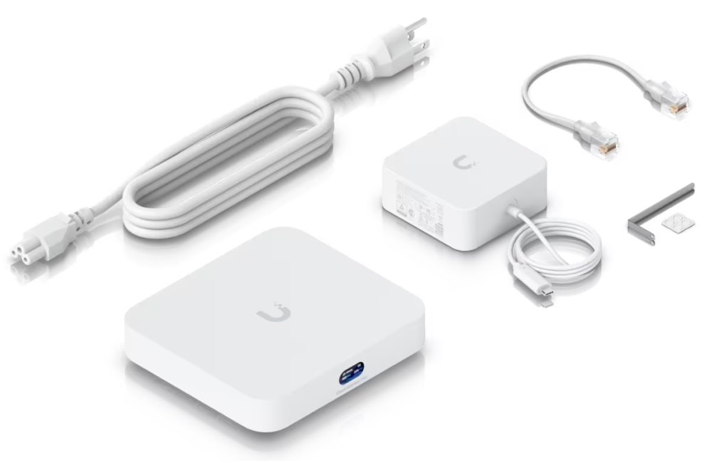 Ubiquiti UniFi Cloud Gateway Max - Router, Full UniFi OS, IPS/IDS, 5x 2.5GbE, 512 GB NVMe SSD