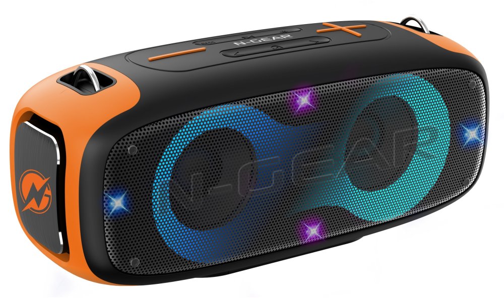 N-GEAR PARTY LET'S GO PARTY SPEAKER BLAZOOKA 830 / BT/ 2x35W/ IPX5/ USB/ Disco LED/ MIC