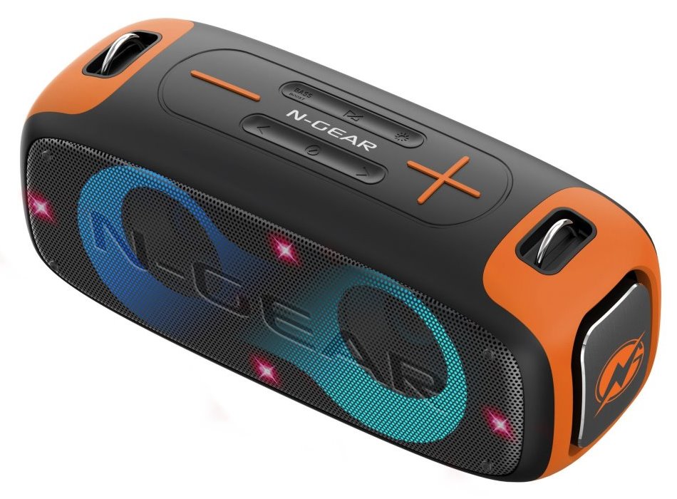 N-GEAR PARTY LET'S GO PARTY SPEAKER BLAZOOKA 830 / BT/ 2x35W/ IPX5/ USB/ Disco LED/ MIC