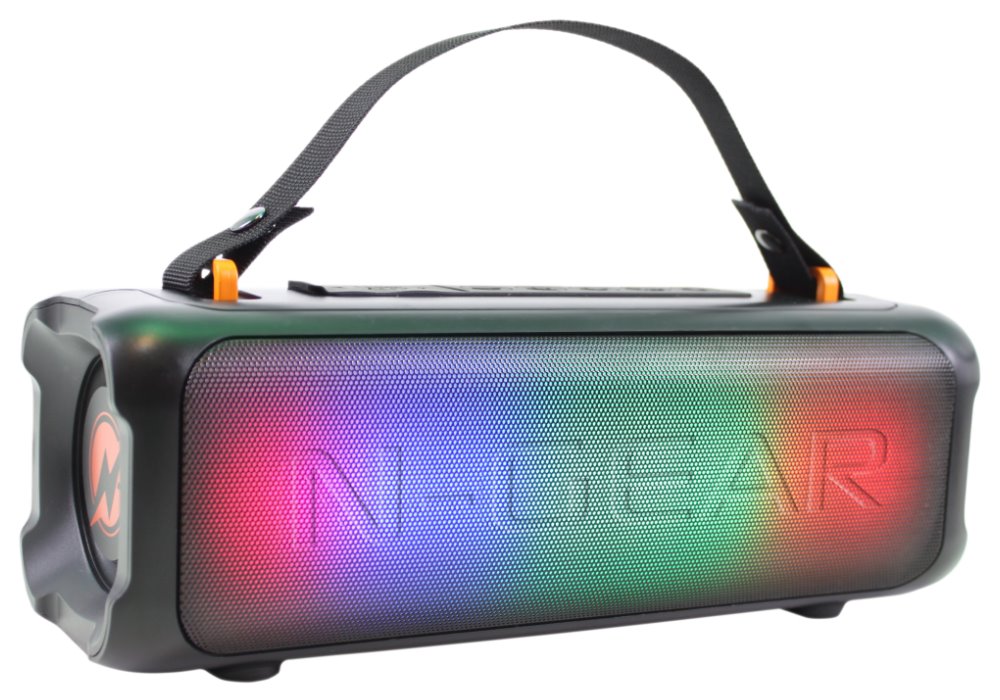 N-GEAR PARTY LET'S GO PARTY SPEAKER BLAZOOKA 703 / BT/ 100W/ USB/Disco LED/ MIC / černý