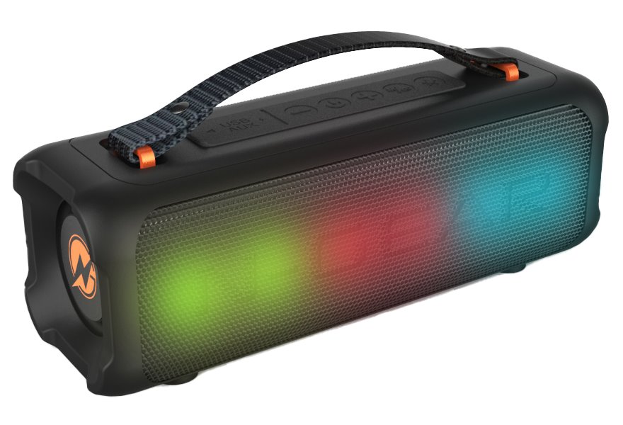 N-GEAR PARTY LET'S GO PARTY SPEAKER BLAZOOKA 703 / BT/ 100W/ USB/Disco LED/ MIC / černý