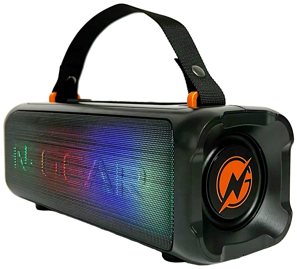 N-GEAR PARTY LET'S GO PARTY SPEAKER BLAZOOKA 703 / BT/ 100W/ USB/Disco LED/ MIC / černý