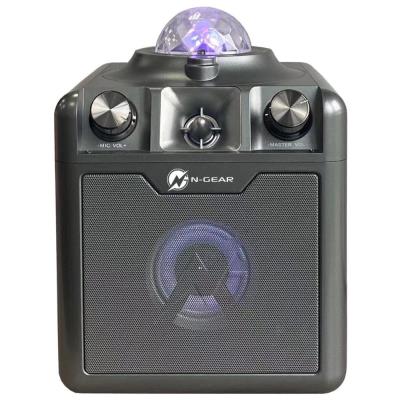N-GEAR DISCO STAR 710SG/ BT/ 50W/ USB/ MICRO SD/ DO/Disco LED/ 2x MIC / Šedá
