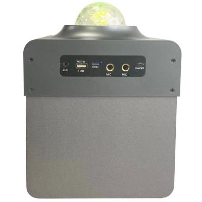 N-GEAR DISCO STAR 710SG/ BT/ 50W/ USB/ MICRO SD/ DO/Disco LED/ 2x MIC / Šedá