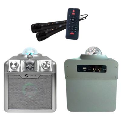 N-GEAR DISCO STAR 710S/ BT/ 50W/ USB/ MICRO SD/ DO/Disco LED/ 2x MIC / stříbrný