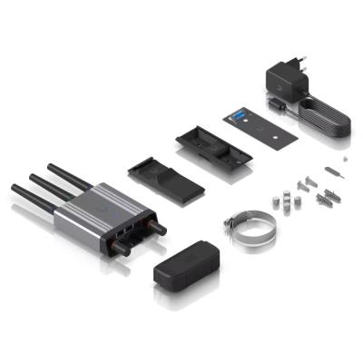 Ubiquiti Mobile Router Industrial - Průmyslový LTE router, Wi-Fi 2,4 GHz, GPS, PoE In, PoE Out, 802.3af/at