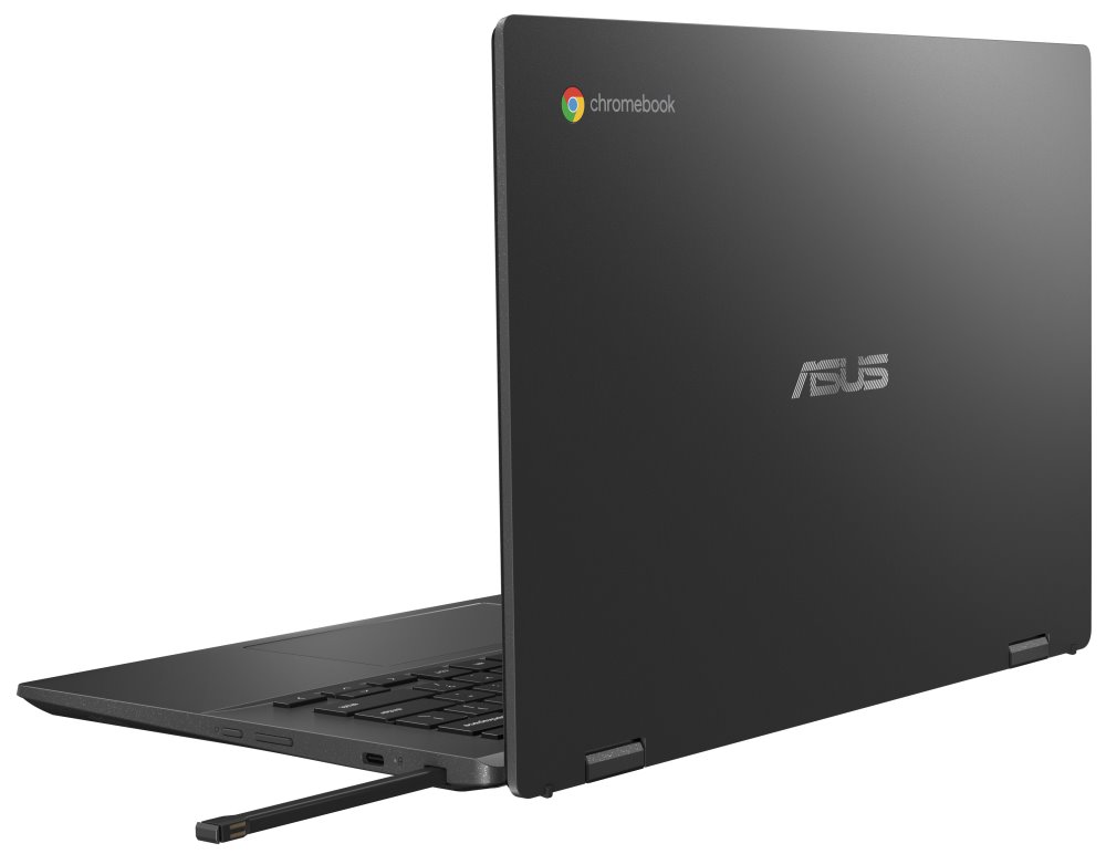 ASUS ChromeBook CM14/ MediaTek 520/ 8GB/ 128GB/ ARM Mali-G52 MC2/ 14"FHD,lesklý,touch/ Chrome OS EDU/ šedý