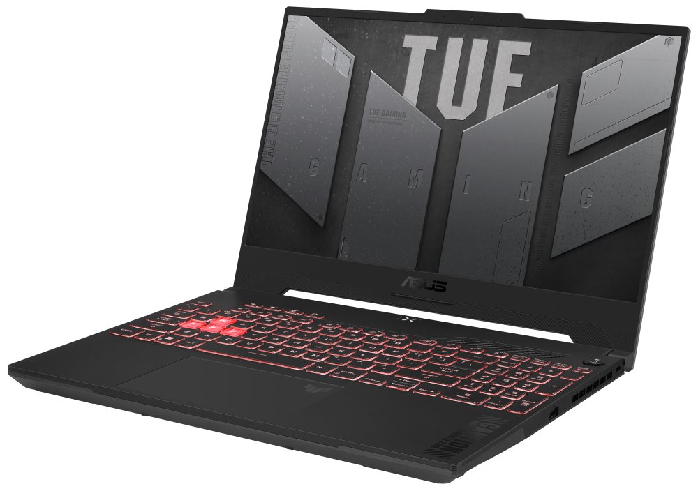 ASUS TUF Gaming A15/ Ryzen 7 7435HS/ 16GB/ 512GB/ RTX 4060 8GB/ 15,6"FHD,matný,144Hz/ W11H/ šedý