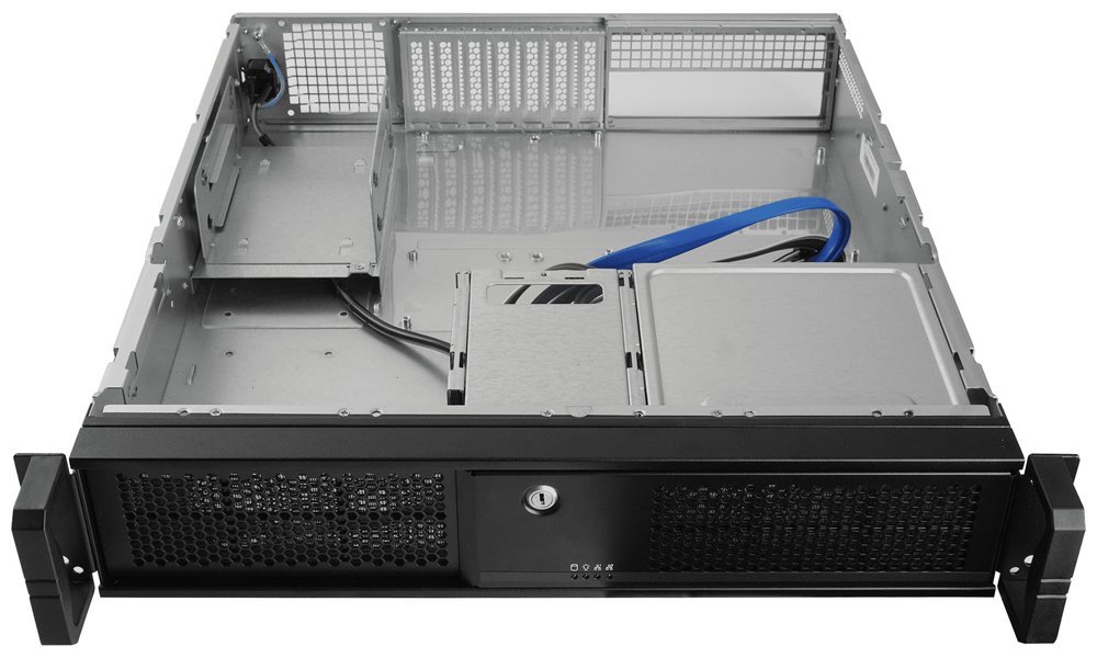 CHIEFTEC rack 19" 2U UNC-209S-B 400W, USB 3.0, černý