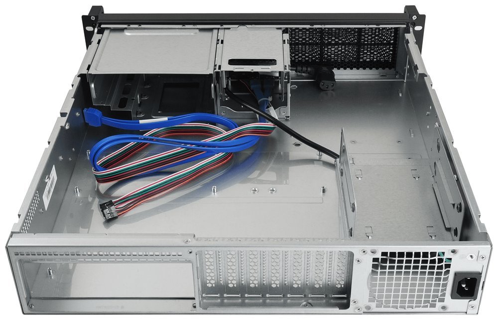 CHIEFTEC rack 19" 2U UNC-209S-B 400W, USB 3.0, černý