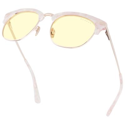 GUNNAR kancelářske/herní brýle DONUTELLA PINK SPRINKLES * jantárová skla * BLF 65 * GUNNAR focus