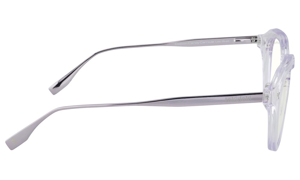 GUNNAR kancelářske/herní brýle COTTON CANDY CARNIVAL LILAC SKIES * čírá  skla * BLF 35  * GUNNAR focus
