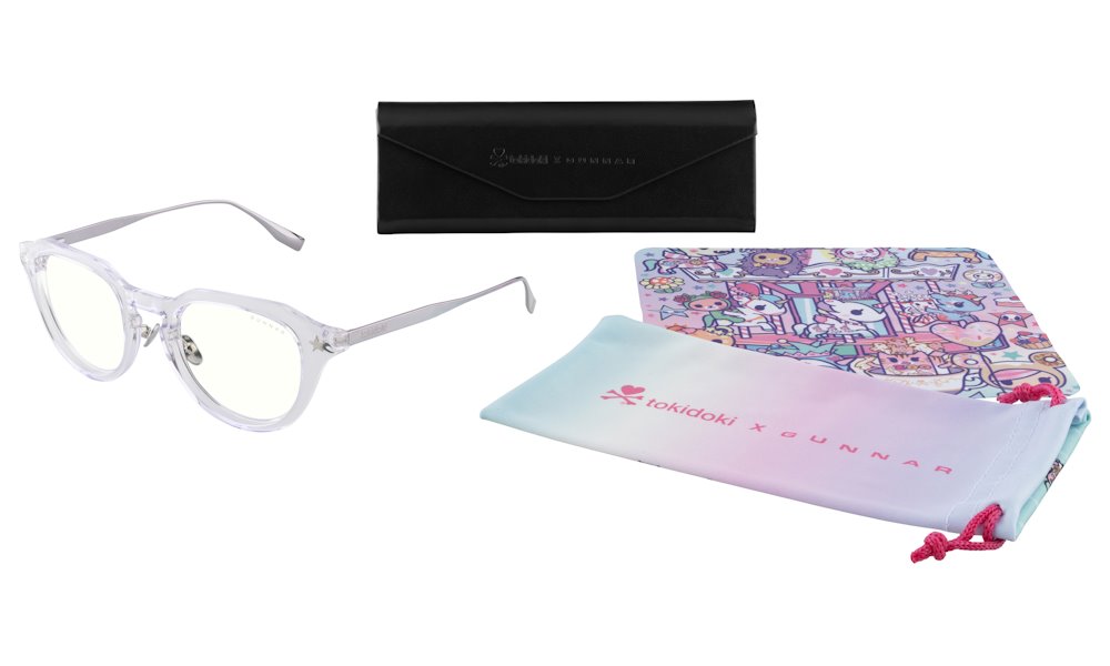 GUNNAR kancelářske/herní brýle COTTON CANDY CARNIVAL LILAC SKIES * čírá  skla * BLF 35  * GUNNAR focus