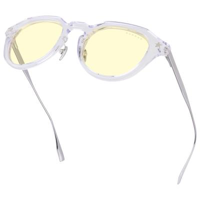 GUNNAR kancelářske/herní brýle COTTON CANDY CARNIVAL LILAC SKIES * jantárová skla * BLF 65 * GUNNAR focus