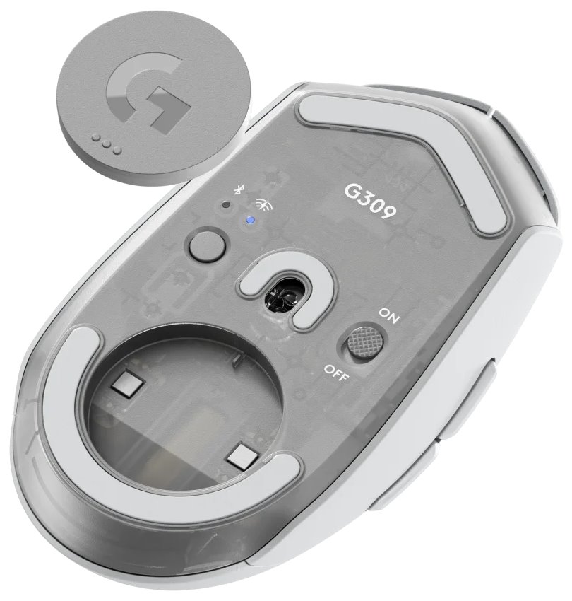 Logitech myš G309 LIGHTSPEED/ bezdrátová/ bílá