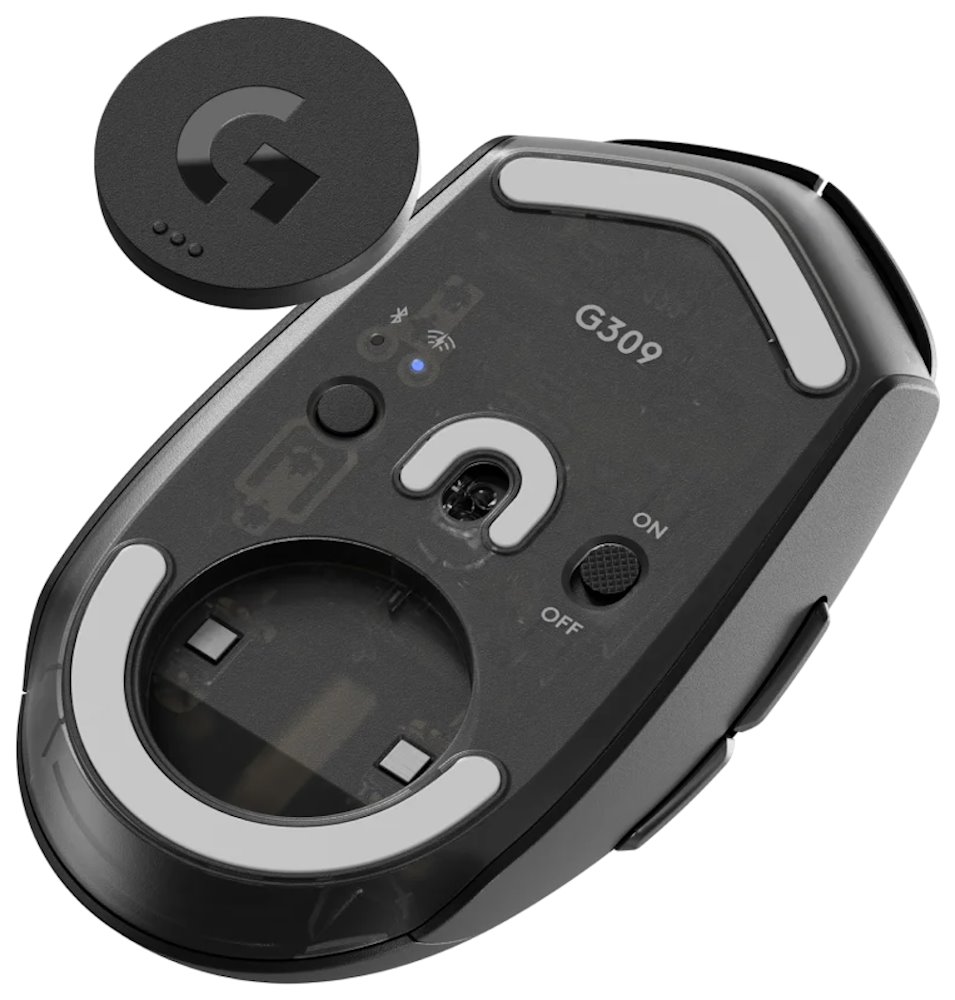 Logitech myš G309 LIGHTSPEED/ bezdrátová/ černá