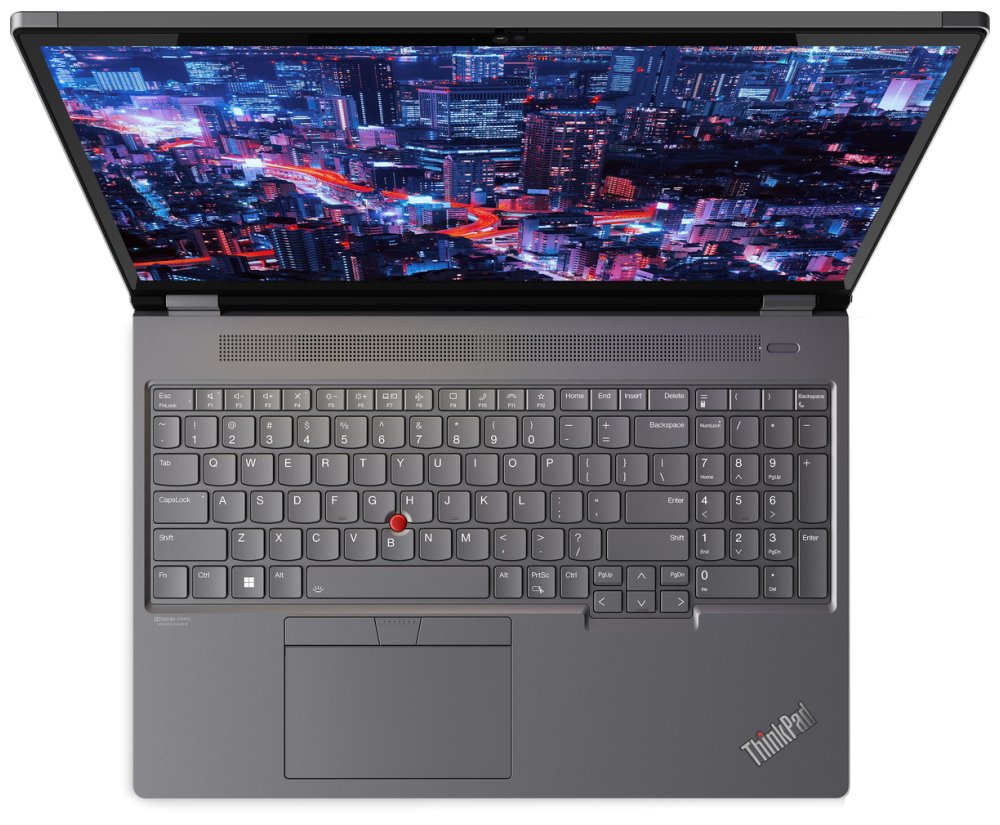 Lenovo P16 G2 i/ i7-14700HX/ 32GB DDR5/ 1TB SSD/ RTX 3500 12GB/ 16"WQUX,OLED,touch/ W11P/ šedý