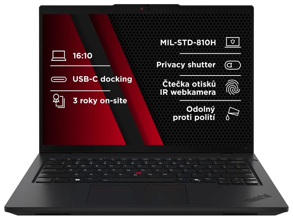 Lenovo L14 AMD G5/ Ryzen 7 PRO 7735U/ 16GB DDR5/ 1TB SSD/ Radeon™ Graphics/ 14"WUXGA,matný/ W11P/ černý
