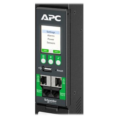APC NetShelter Rack PDU Advanced, Metered, 3PH, 22.1kW 400V 32A or 17.3kW 415V 30A, 48 Outlets, IEC309