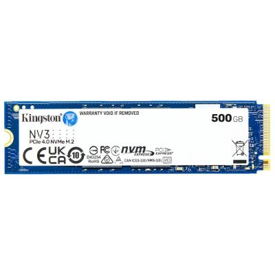 KINGSTON NV3 SSD 500GB / NVMe M.2 PCIe Gen4 / Interní / M.2 2280