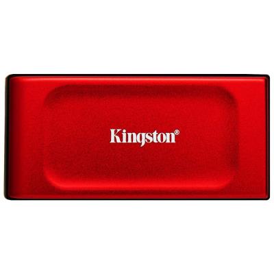 KINGSTON XS1000 1TB SSD / externí SSD / USB 3.2 Gen 2x2 / červený