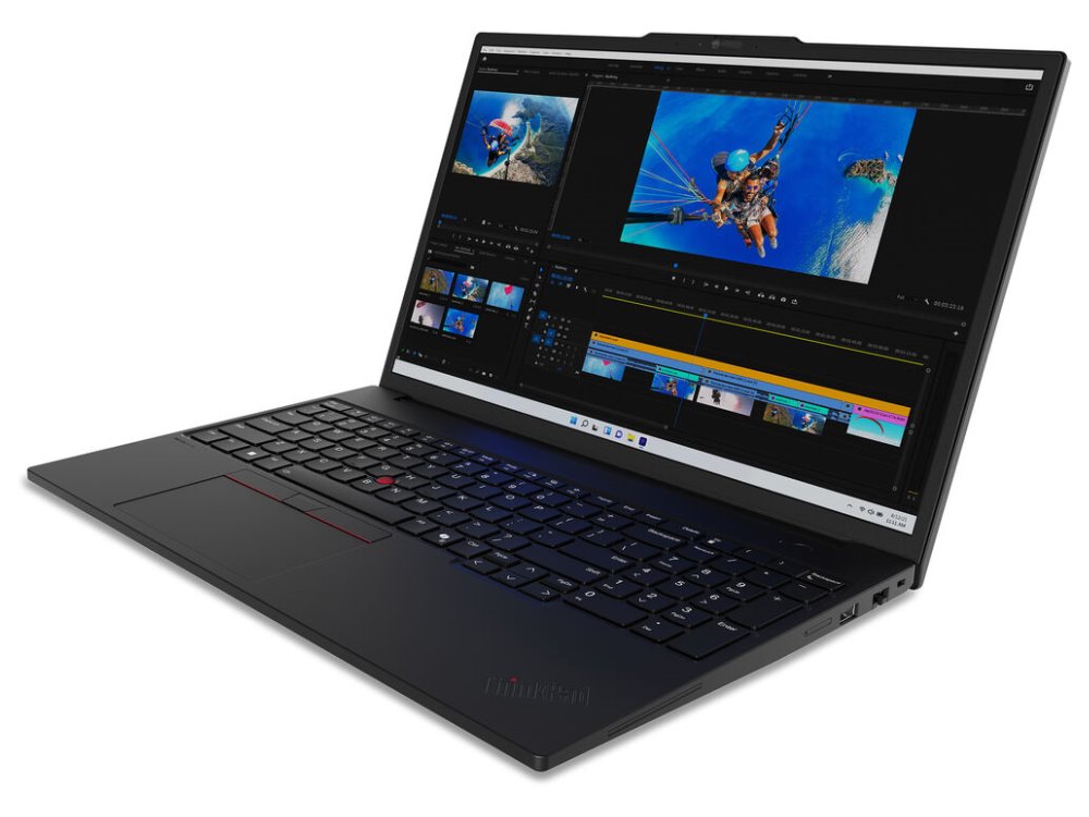 Lenovo P16s G3 i/ Ultra 7-155H/ 16GB DDR5/ 512GB SSD/ RTX 500 4GB/ 16"WUXGA,matný/ W11P/ černý
