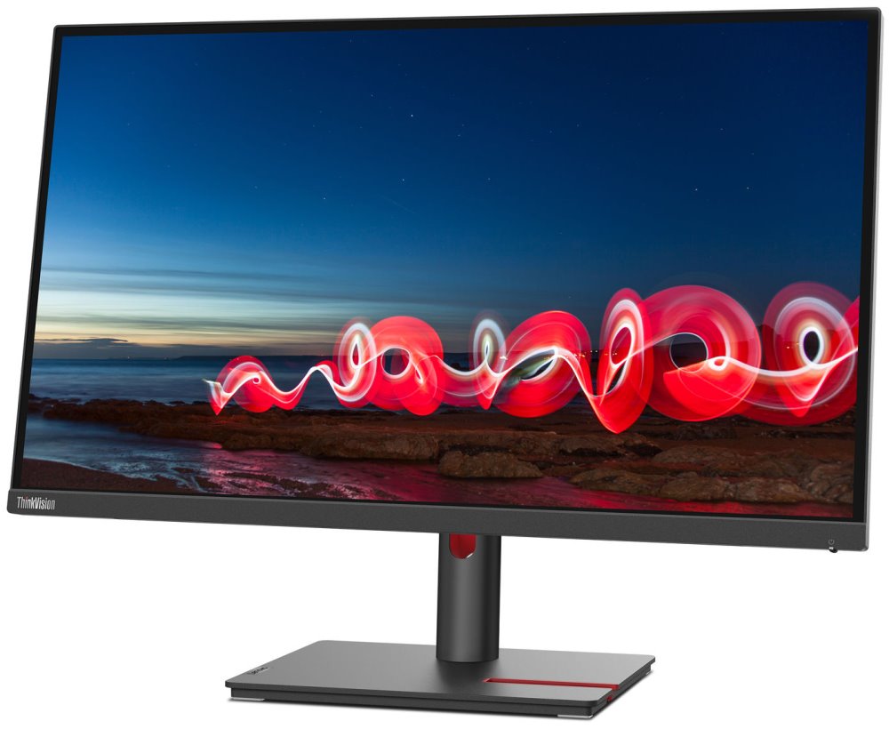 Lenovo T23i-30/ 23" IPS/ 1920x1080/ 16:9/ 250cd/m2cmd/ 1000:1 / 4ms/ HDMI/ VGA/ DP/ USB/ jack/ VESA/ PIVOT/ černý