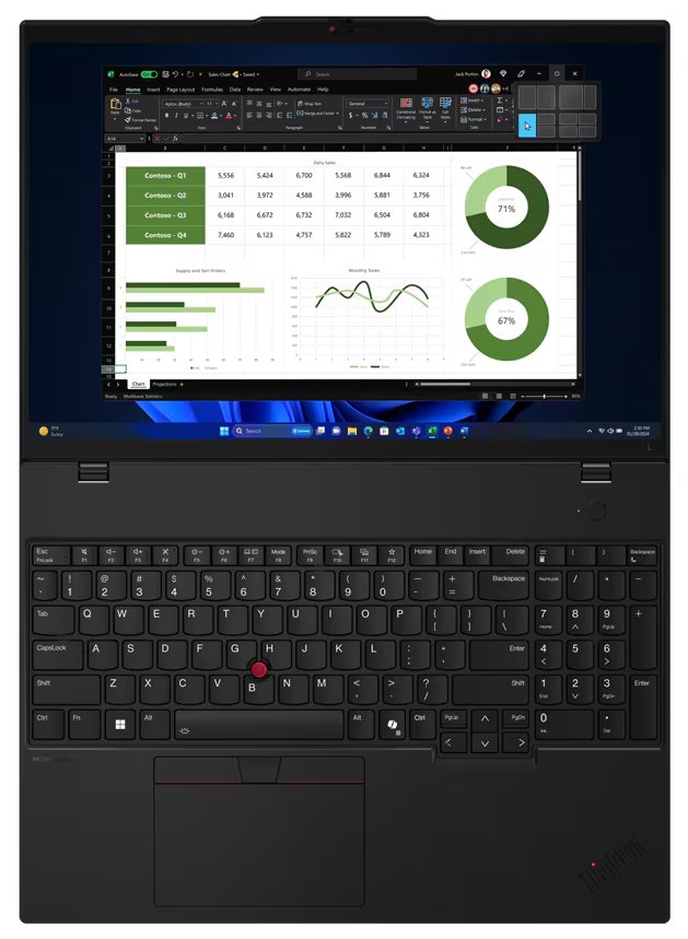 Lenovo L16 G1 i/ Ultra 7-155U/ 16GB DDR5/ 1TB SSD/ Intel Graphics/ 16"WUXGA,matný/ W11P/ černý