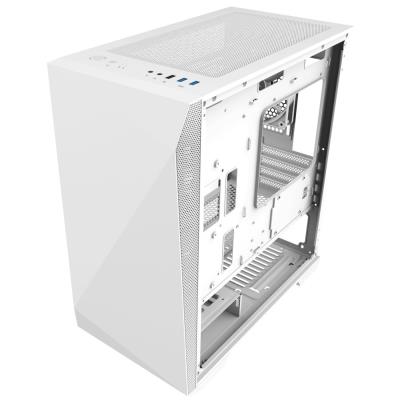 Zalman skříň Z1 Iceberg white / mini tower / ATX / 3x120 fan / 2xUSB 3.0 / 1xUSB 2.0 / prosklená bočnice / bílý