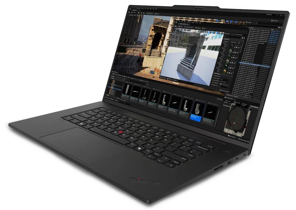 Lenovo P1 G7/ Ultra 7-155H/ 32GB DDR5/ 1TB SSD/ RTX 2000 8GB/ 16"WQXGA,matný/ W11P/ černý