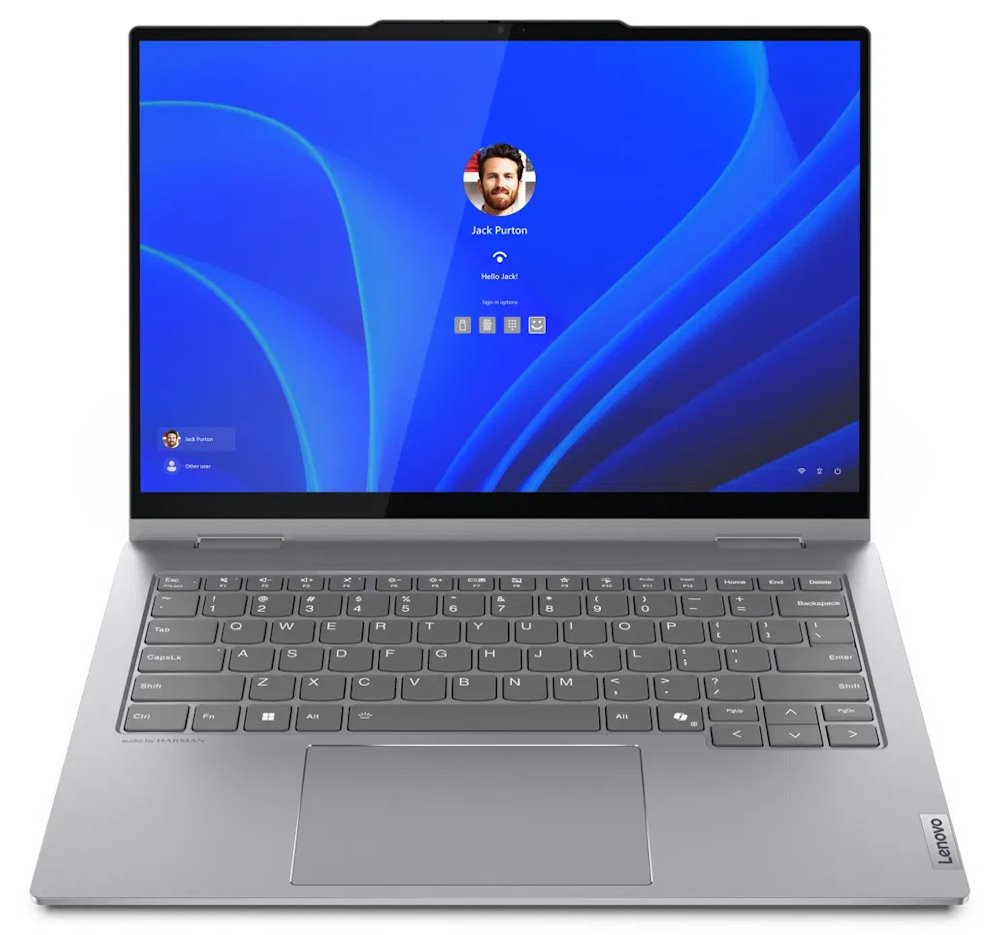 Lenovo ThinkBook 14 2-in-1 G4 IML/ Ultra 7-155U/ 32GB DDR5/ 1TB SSD/ Intel Graphics/ 14"WUXGA,touch/ W11P/ šedý