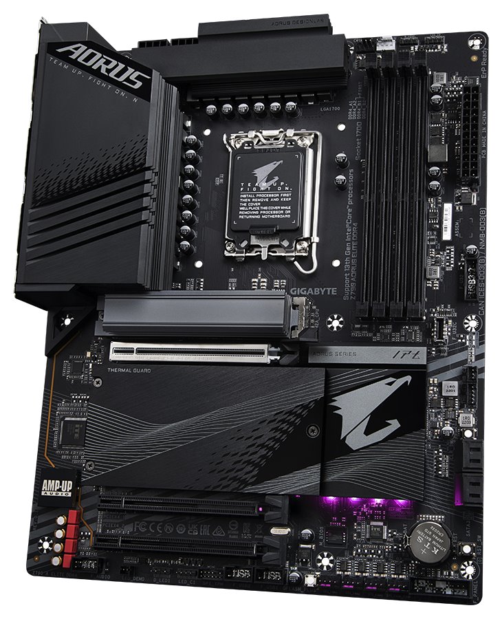 GIGABYTE Z790 AORUS ELITE DDR4 / Intel Z790 / LGA1700 / 4x DDR4 / 4x M.2 / HDMI / USB-C