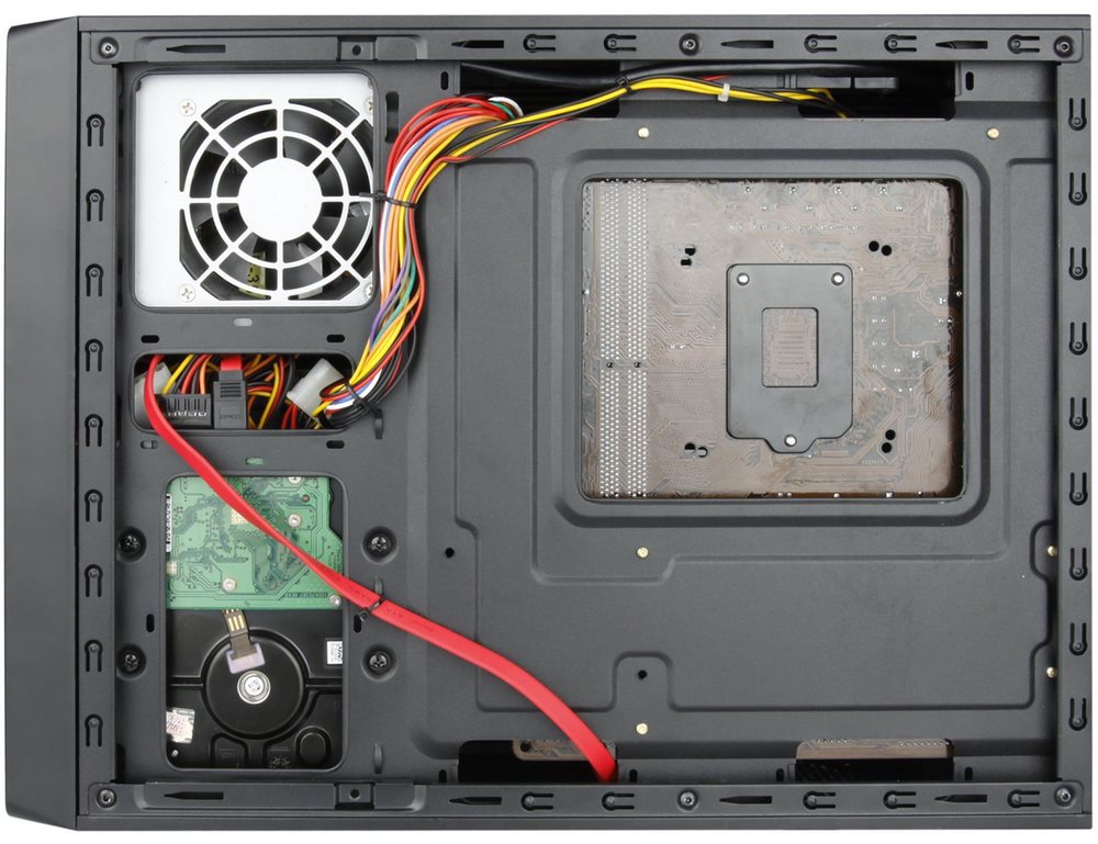 CHIEFTEC MiniT UE-02B / 2x USB 3.0/ zdroj 250W/ černý