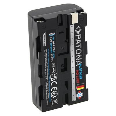 PATONA baterie pro digitální kameru Sony NP-F550/F330/F750 3500mAh Li-Ion Platinum USB-C nabíjení